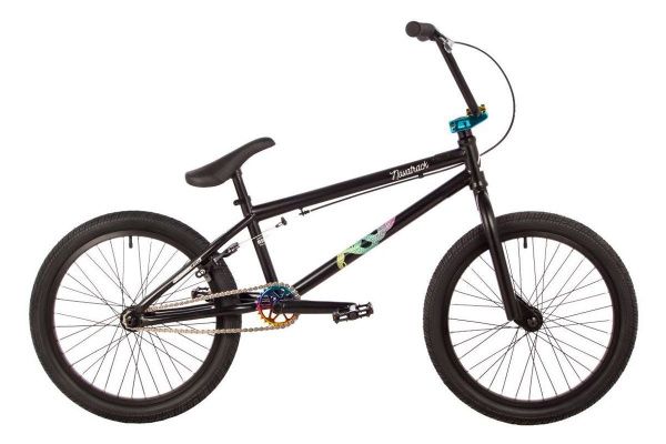 Велосипед NOVATRACK 20" BMX REPLY чёрный, сталь Cr-Mo, рама 10"